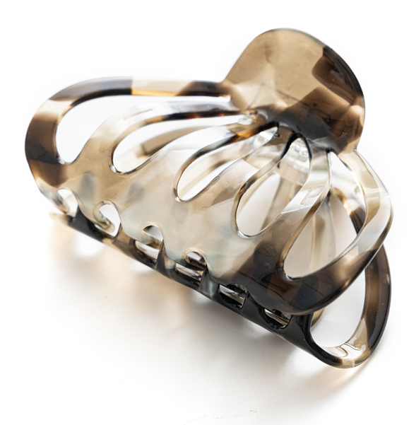 新款大号镂空醋酸版抓夹